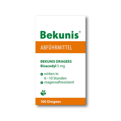 Bekunis Dragees Bisacodyl 5 mg, 100 Stück