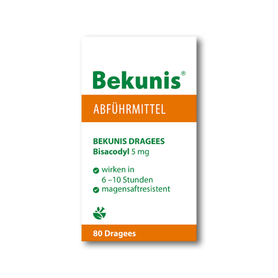 Bekunis Dragees Bisacodyl 5 mg, 80 Stück